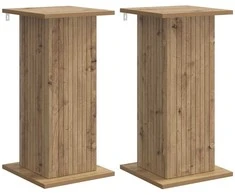 Augalų stovas 2 pcs Artisano ąžuolo 30,5 x 30 x 60,5 cm