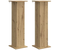 Augalų stovas 2 pcs Artisano ąžuolo 30,5 x 30 x 100,5 cm