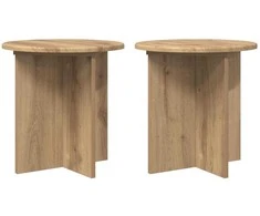 Augalų stovas 2 pcs Artisano ąžuolo 40 x 40 x 40 cm