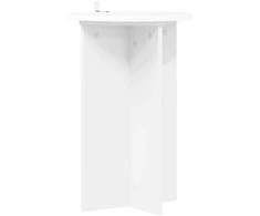 Augalų stovas 2 pcs Balta Ø40 x 60 cm Apdirbta mediena