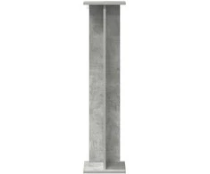 Augalų stovas 2 vnt. Betono pilka 25 x 25,5 x 100,5 cm
