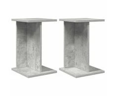 Augalų stovas 2 pcs Betono Pilka 25 x 25,5 x 40,5 cm