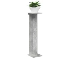 Augalų stovas 2 vnt. Betono Pilka 25 x 25,5 x 100,5 cm