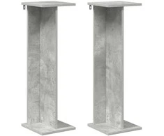 Augalų stovas 2 pcs Betono Pilka 25 x 25,5 x 80,5 cm