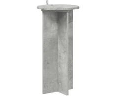Augalų stovas 2 vnt. Betono pilka 29,5 x 29,5 x 60 cm