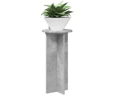 Augalų stovas 2 pcs Betono pilka 29,5 x 29,5 x 60 cm