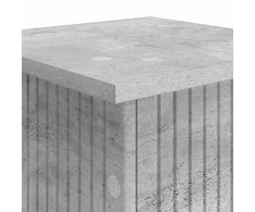Augalų stovas 2 vnt. Betono pilka 30,5 x 30 x 100,5 cm