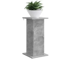 Augalų stovas 2 pcs Betono pilka 30,5 x 30 x 60,5 cm
