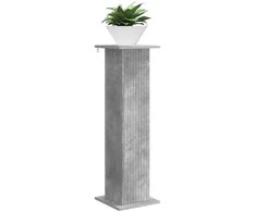 Augalų stovas 2 pcs Betono pilka 30,5 x 30 x 100,5 cm