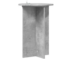 Augalų stovas 2 vnt. Betono pilka Ø40 x 60 cm Apdirbta mediena