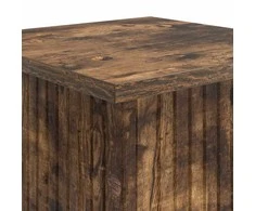 Augalų stovas 2 pcs Dūminio ąžuolo 30,5 x 30 x 80,5 cm