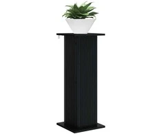 Augalų stovas 2 pcs Juoda 30,5 x 30 x 80,5 cm Apdirbta mediena