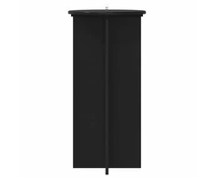 Augalų stovas 2 pcs Juoda 40 x 40 x 80 cm Apdirbta mediena