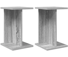 Augalų stovas 2 pcs Pilka Sonoma 25 x 25,5 x 40,5 cm