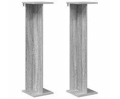 Augalų stovas 2 pcs Pilka Sonoma 25 x 25,5 x 100,5 cm