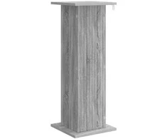 Augalų stovas 2 pcs Pilka sonoma ąžuolo 30,5 x 30 x 80,5 cm
