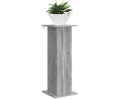 Augalų stovas 2 pcs Pilka sonoma ąžuolo 30,5 x 30 x 80,5 cm