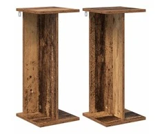 Augalų stovas 2 pcs Senas medis 25 x 25,5 x 60,5 cm