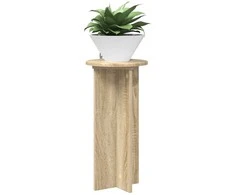 Augalų stovas 2 pcs Sonoma ąžuolas 29,5 x 29,5 x 60 cm