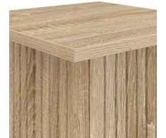 Augalų stovas 2 pcs Sonoma ąžuolas 30,5 x 30 x 80,5 cm
