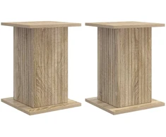 Augalų stovas 2 pcs Sonoma ąžuolas 30,5 x 30 x 43 cm