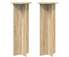 Augalų stovas 2 pcs Sonoma ąžuolas Ø40 x 100 cm