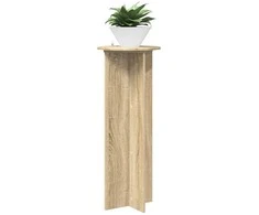 Augalų stovas 2 pcs Sonoma ąžuolas Ø40 x 100 cm