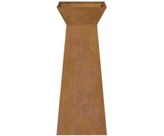 Stulpinis sodinukas Rūdijanti 40 x 40 x 100 cm