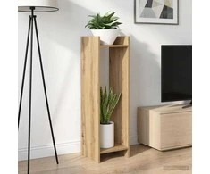 Augalų stovas su lentyna 2 pcs Amatinė Ąžuolas 30 x 30 x 100 cm