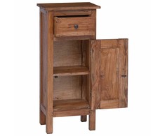 Augalų stovas su stalčių Ruda 36 x 25 x 80 cm Mahogany Medis