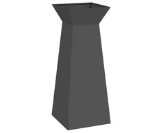 Stulpinis sodinukas Juoda 40 x 40 x 100 cm