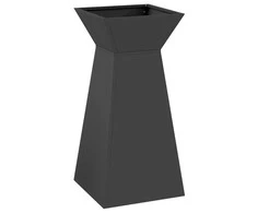 Stulpinis sodinukas Juoda 35 x 35 x 73 cm