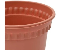Lova Augalų vazonai 6 vnt. Raudona plyta Plastmasė