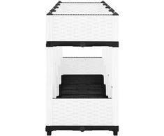 Aukštas lovelis, 160x40x71 cm, polipropilenas