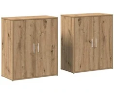 Kabalas 2 pcs Amatininkų ąžuolas 60 x 31 x 70 cm