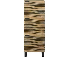 Aukšta Spintelė Ruda 40 x 33 x 110 cm mango medienos masyvas