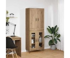 Aukštas spintelė Amatininkų ąžuolas 69,5 x 34 x 180 cm