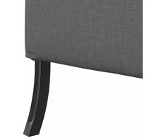 Aukštos nugaros sofa 101cm Tamsiai pilka audinys