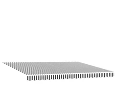 Automatinė ištraukiama markizė, antracito ir balta, 450x300cm