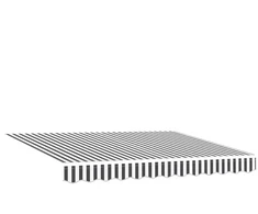 Automatinė ištraukiama markizė, antracito ir balta, 300x250cm