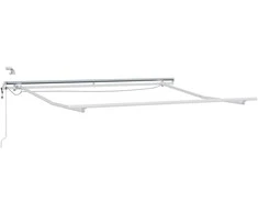Automatinė ištraukiama markizė su LED, bordo spalvos, 300x250cm