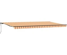 Ištraukiama markizė Geltona ir Oranžinė 600 × 350 cm