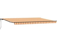 Ištraukiama markizė Geltona ir Oranžinė 500 × 350 cm