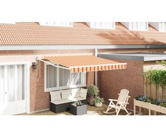 Ištraukiama markizė Geltona ir Oranžinė 300 x 250 cm