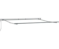 Ištraukiama markizė oranžinė ir ruda 400 × 300 cm