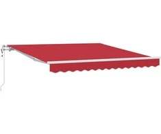 Elektrinė ištraukiama pavėsinė Raudona 300 x 250 cm