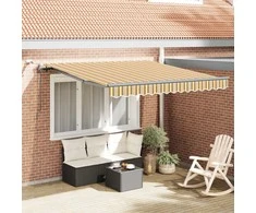 Skėtis Audinys su Įvairiaspalvis 350 x 250 cm Poliesteris