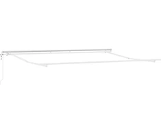 Ištraukiama markizė Žalia ir balta 500 × 350 cm