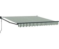 Ištraukiama markizė Žalia ir balta 350 x 250 cm