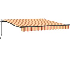 Ištraukiama markizė Geltona ir Oranžinė 300 x 250 cm